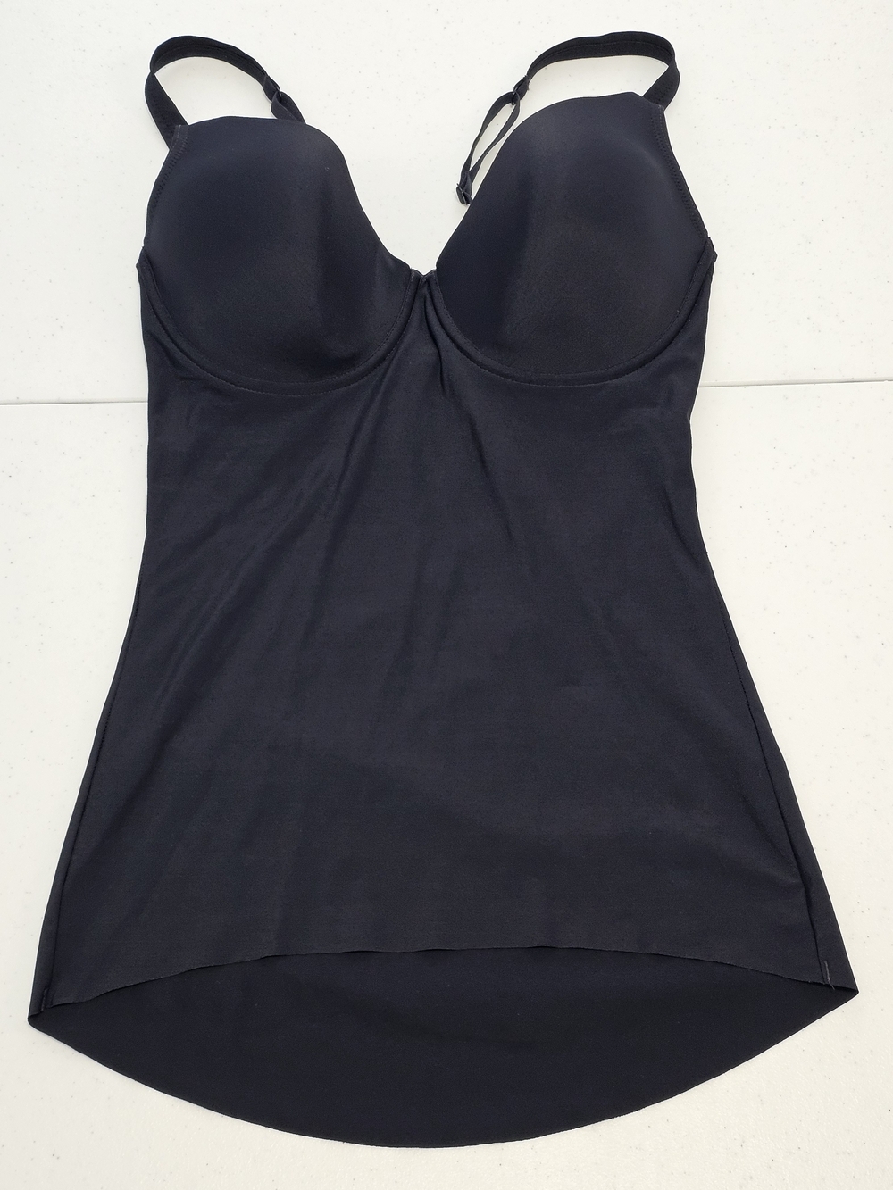 Wacoal Shapewear Cami Molded Underwire Cup Shaping Top Tank Black  Size 36D